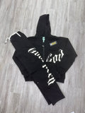 Godspeed Sweatsuit (Black/Cream)