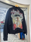 Mixed Emotions Ángel Zip up hoodie black/red