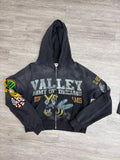 Vale “Army Of Dreams” Zip Up Hoodie (Black)