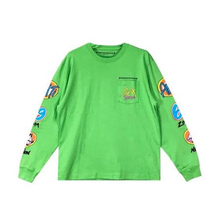 Chrome hearts sex records green longsleeve