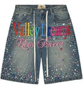 Vale “ice Cream” Denim short (Blue)