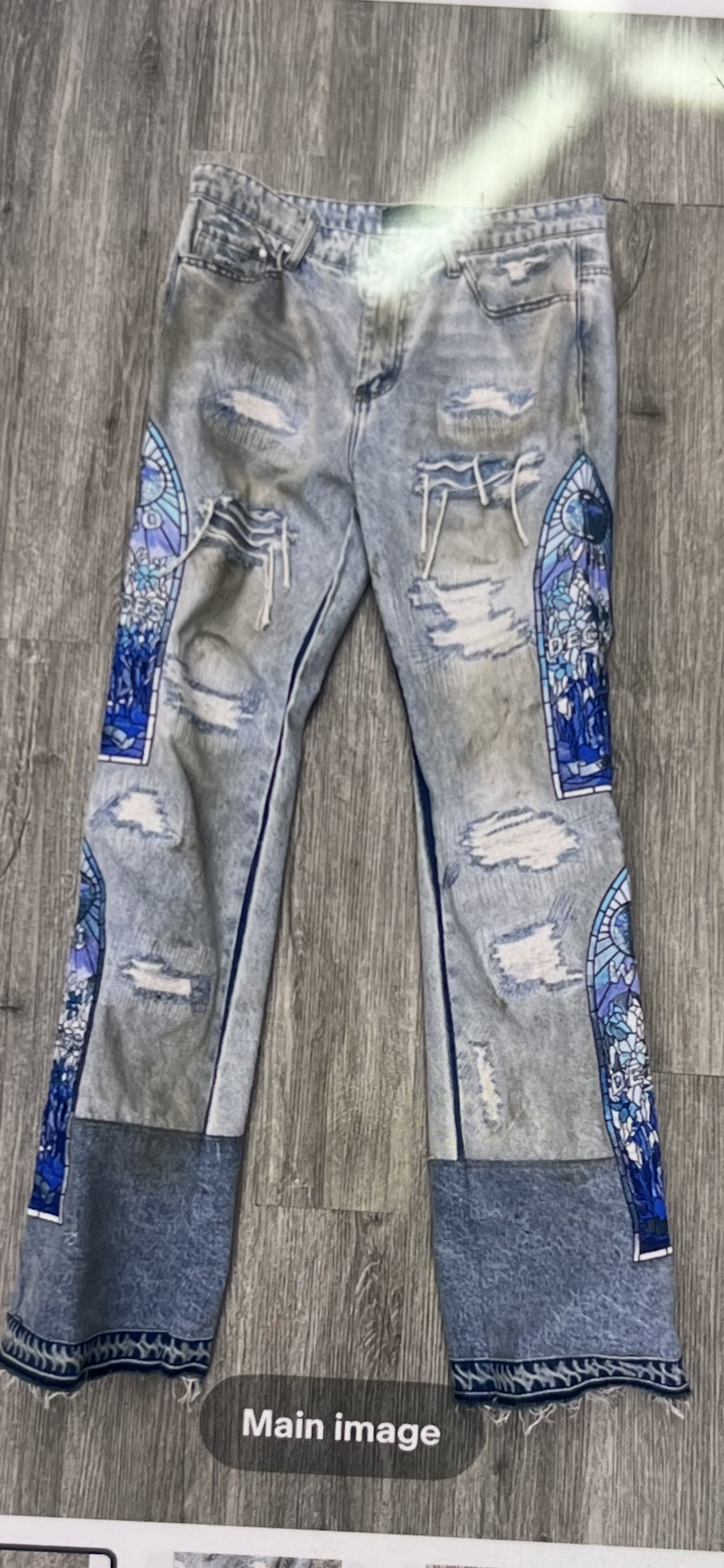 Who decides war Jeans Blue