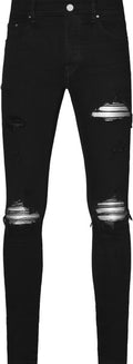 Amiri Mx1 jeans black/ silver