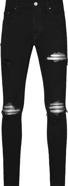 Amiri Mx1 jeans black/ silver