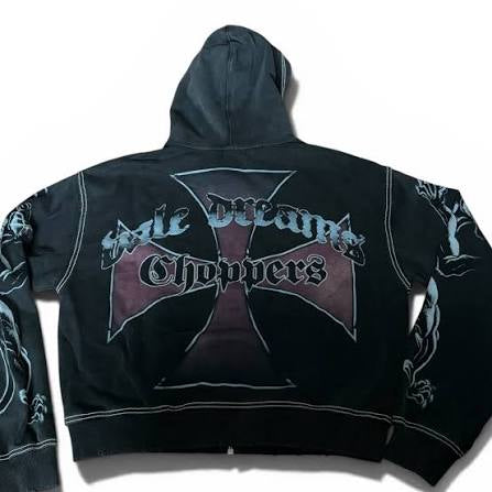 Vale Hardy Boyz Zip Up Hoodie (Black)