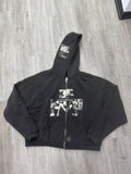 Enfants Riches Deprimes Maxfield Exclusive Zip Up Hoodie Black