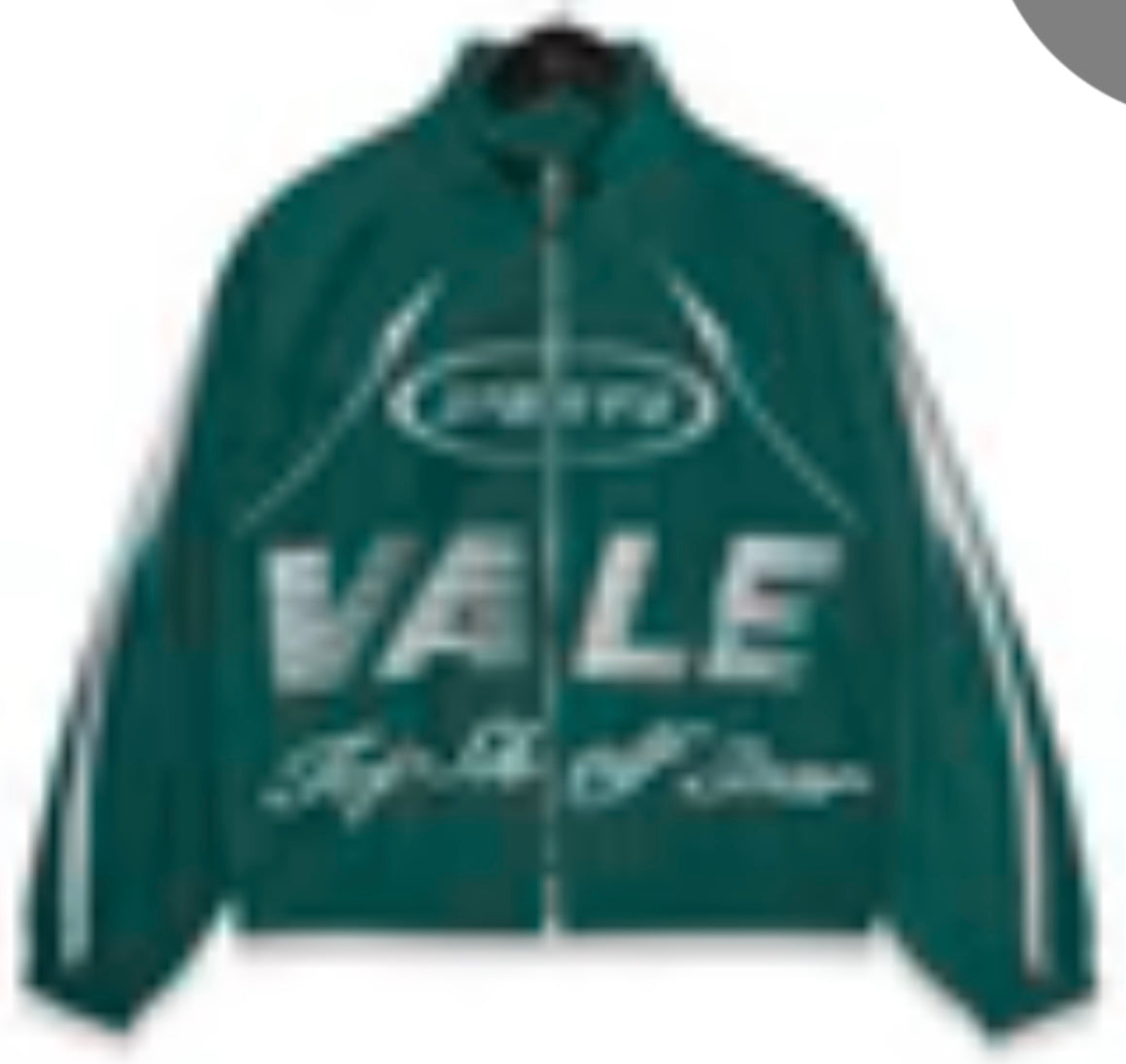 Vale lives zip up Astro pine green