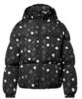 Louis Vuitton Kusama painted dots puffer black