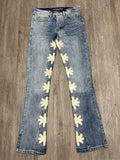 Lost Shdws jeans light blue/ white logo
