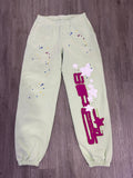 Spider sweatpants mint