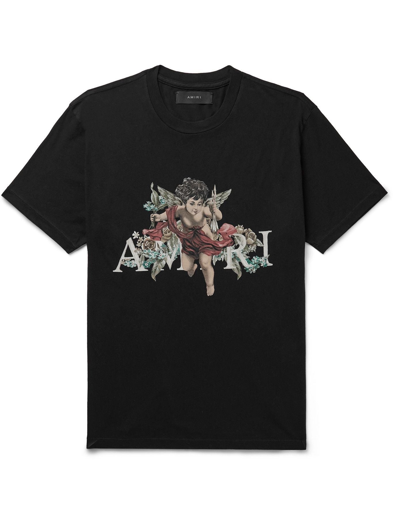 Amiri “Angel Cherub” Tee (Black)