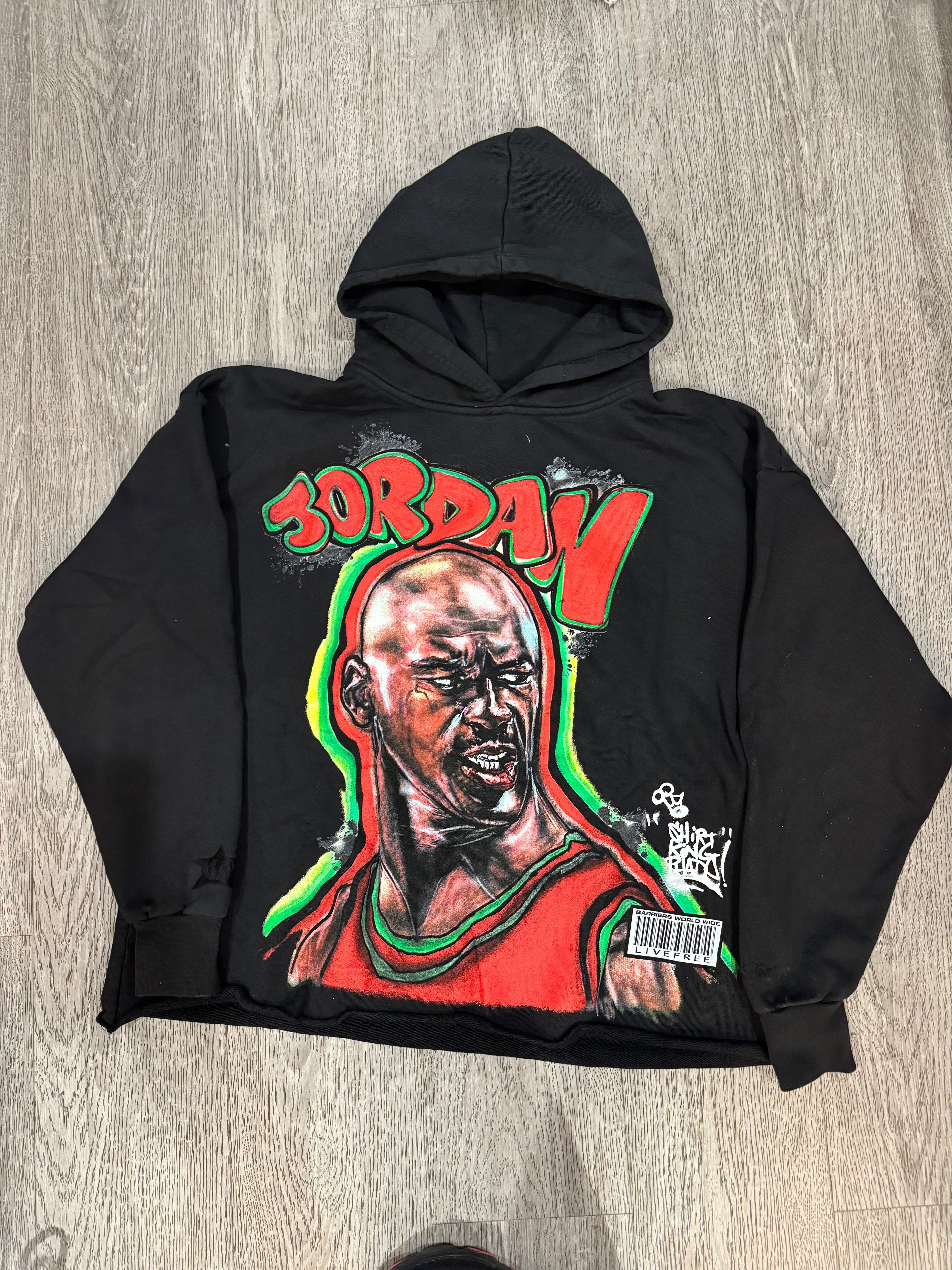 Barriers “Michael Jordan” Hoodie (Black)
