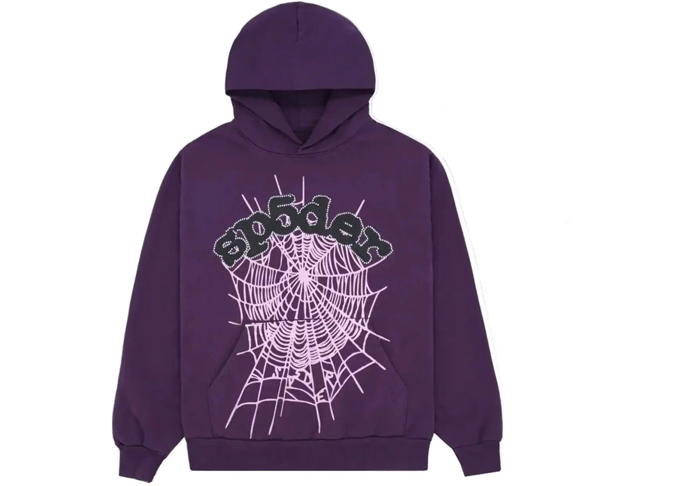 Spider Hoodie (purple) “Rhinestone”