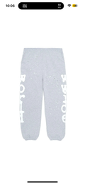 Spider (Beluga) Sweatpants (Grey/White)