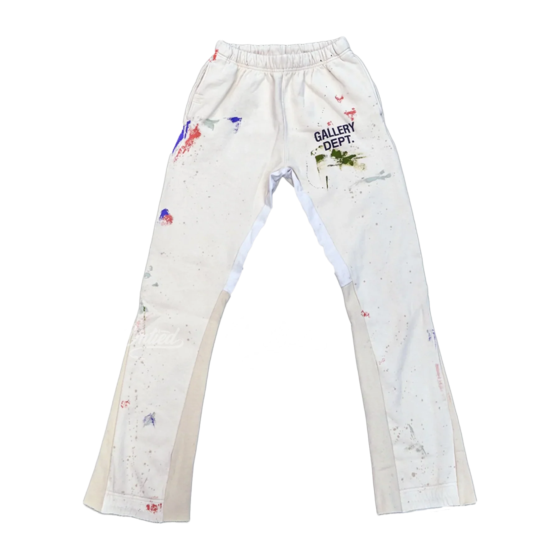 Gallery Dept Flare Sweatpants (White)
