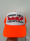 Sicko Trucker Hat (Orange/White)