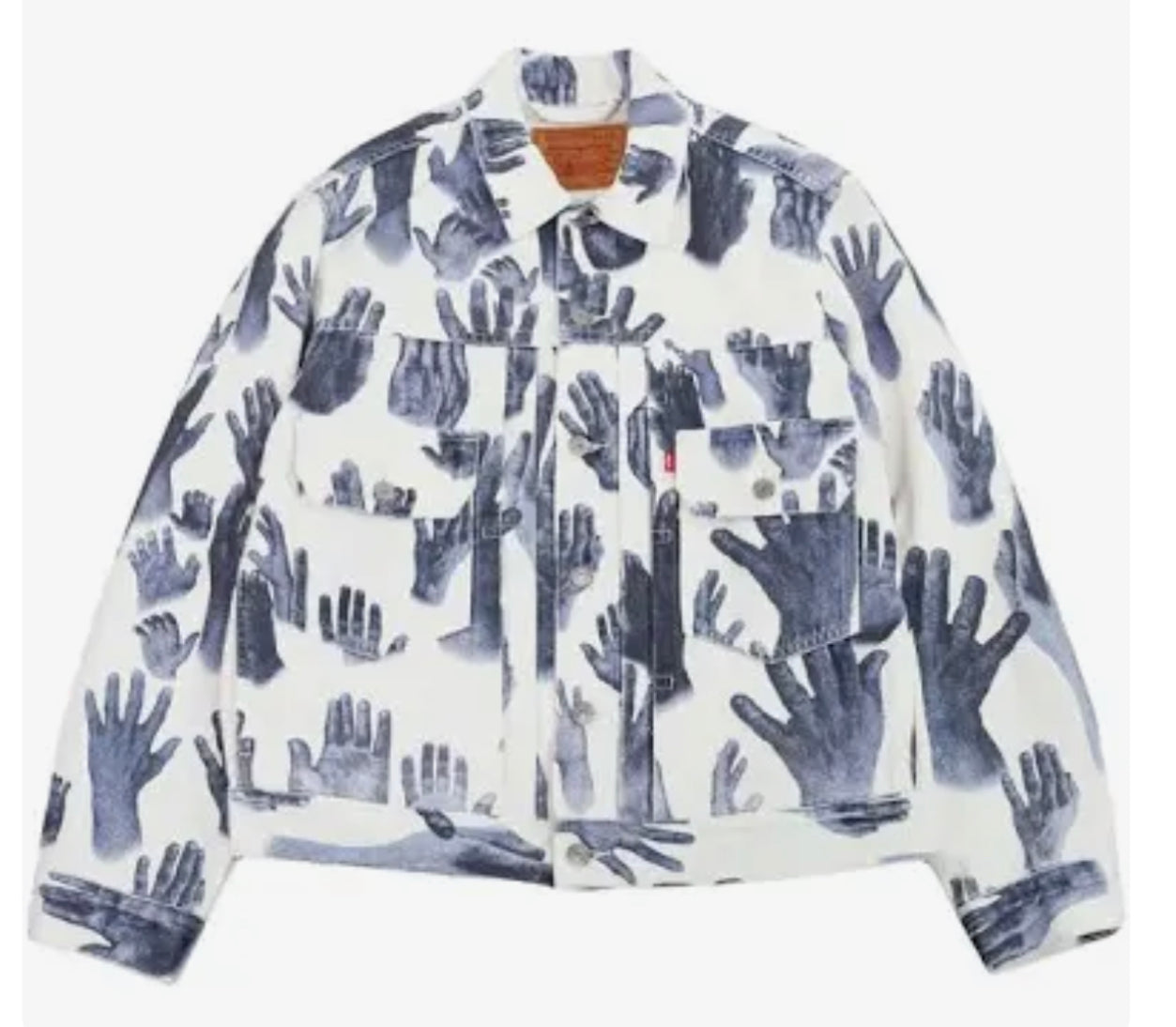 Denim Tears Indigo Hands jean jacket