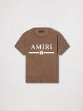 Amiri MA Bar Tee (Brown/White)