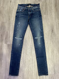 Amiri jeans plain blue wash