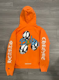 Chrome Hearts Mattyboy “Build” Hoodie (Orange)