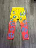 Denim Tears Jeans yellow/ orange/ blue