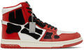 Amiri Skeleton Hightop (Red/Black/White)