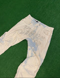 Vlone Rhinestone Light Blue/White Jeans