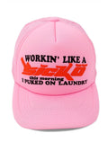 sicko trucker hat (pink)