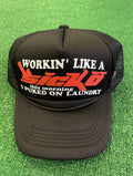 sicko trucker hat (black)