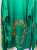 Chome Hearts Horseshoe Green/Orange Longsleeve