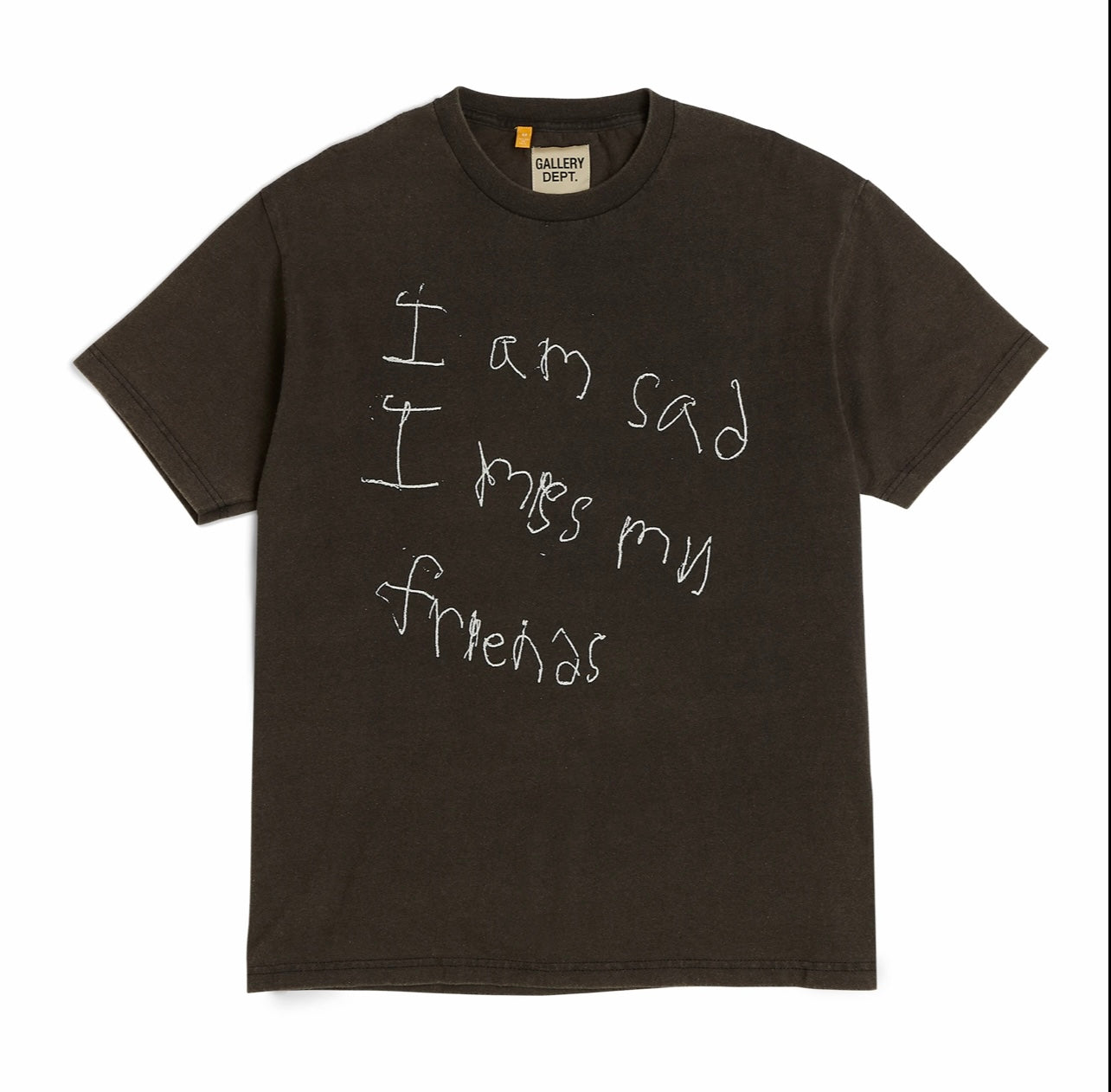 Gallery Dept "I Am Sad" Tee (Black)