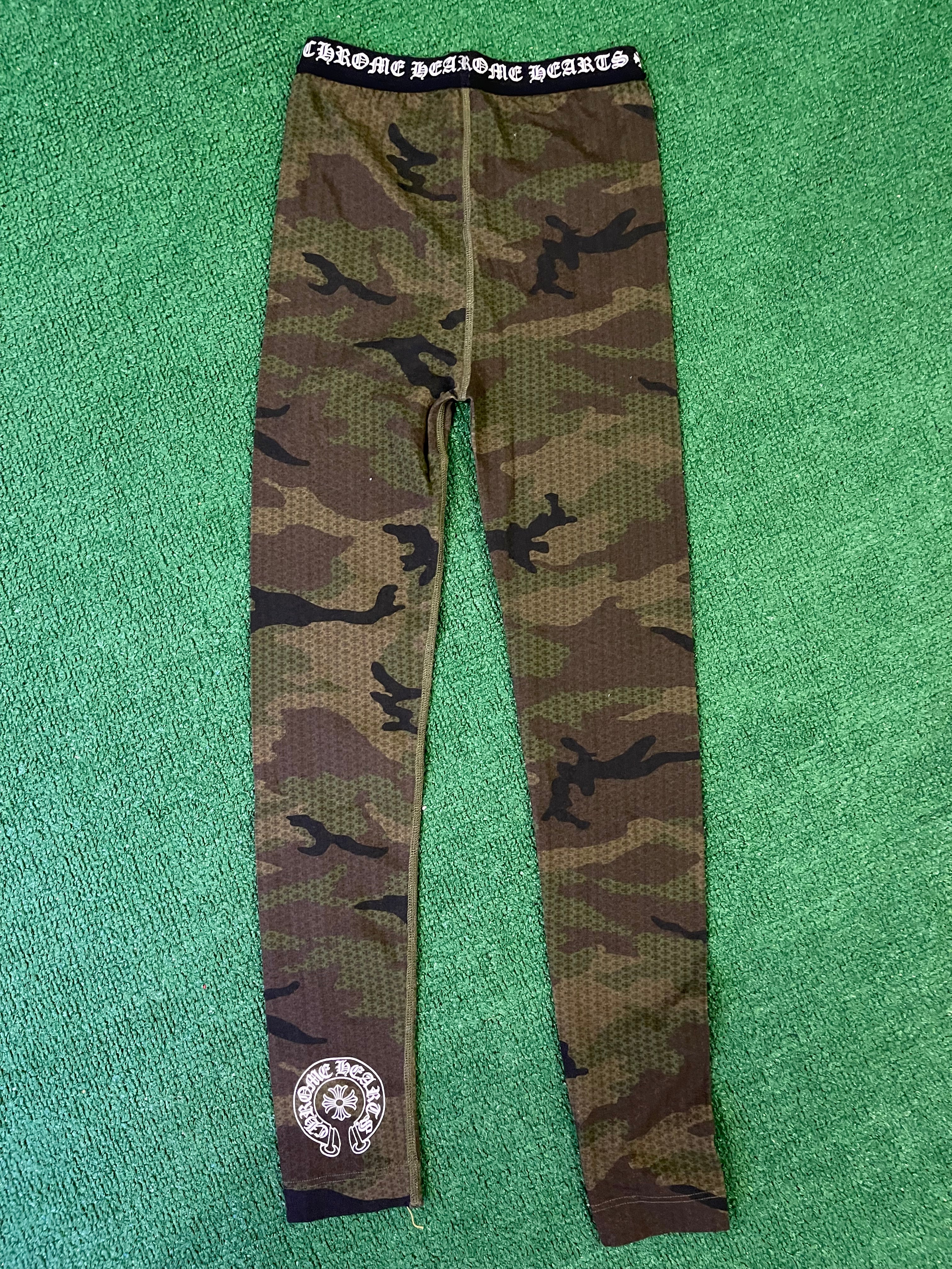 Chrome hearts camo leggings