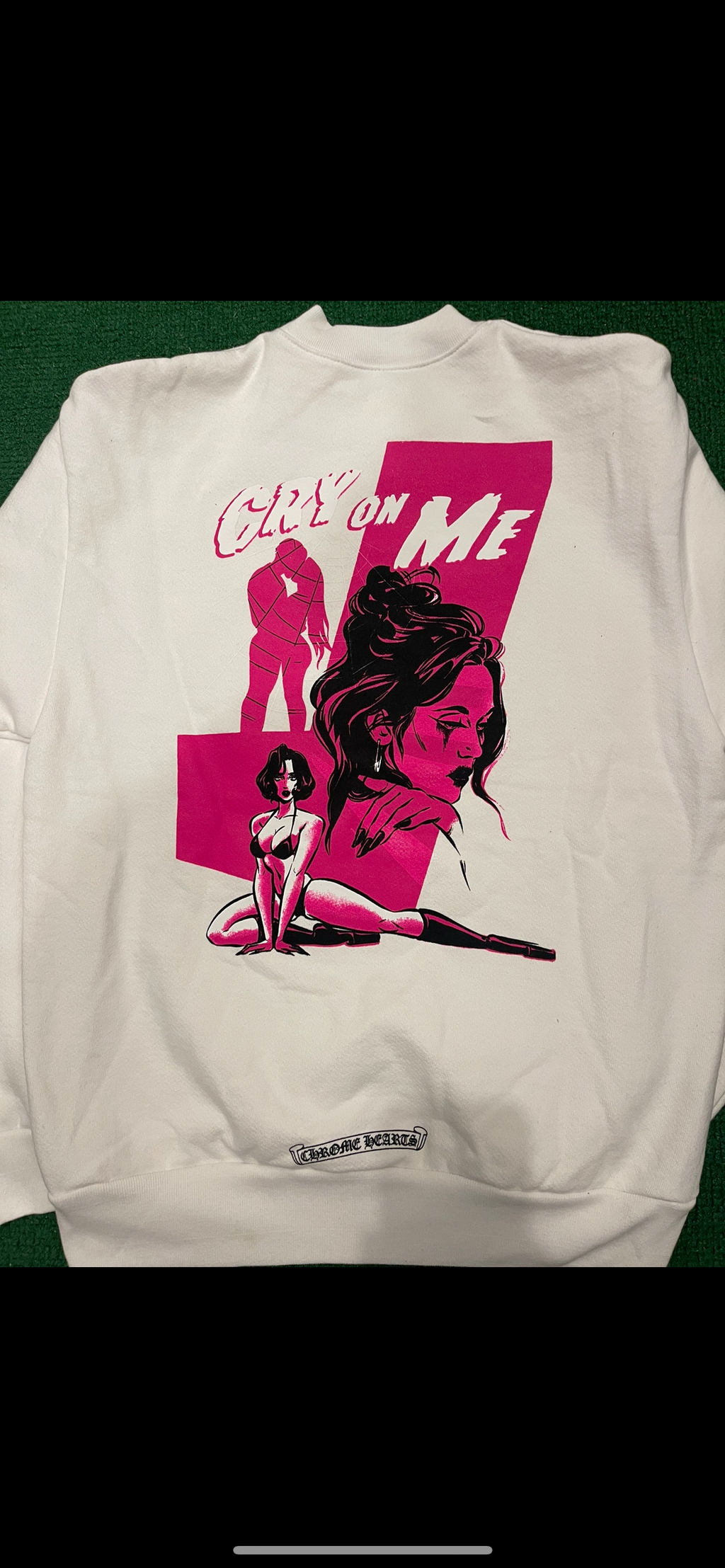 Chrome Hearts Deadly Doll Crewneck "Cry On Me"