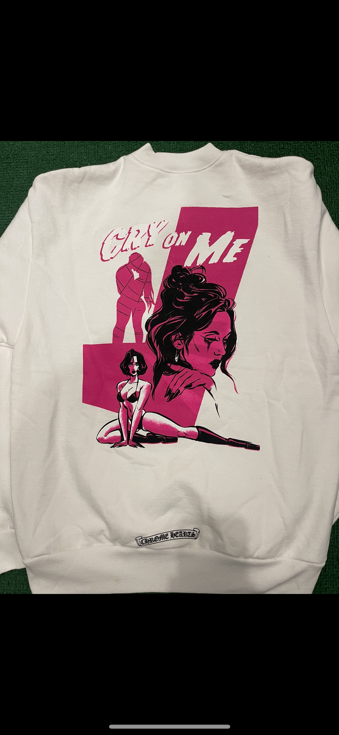 Chrome Hearts Deadly Doll Crewneck "Cry On Me"
