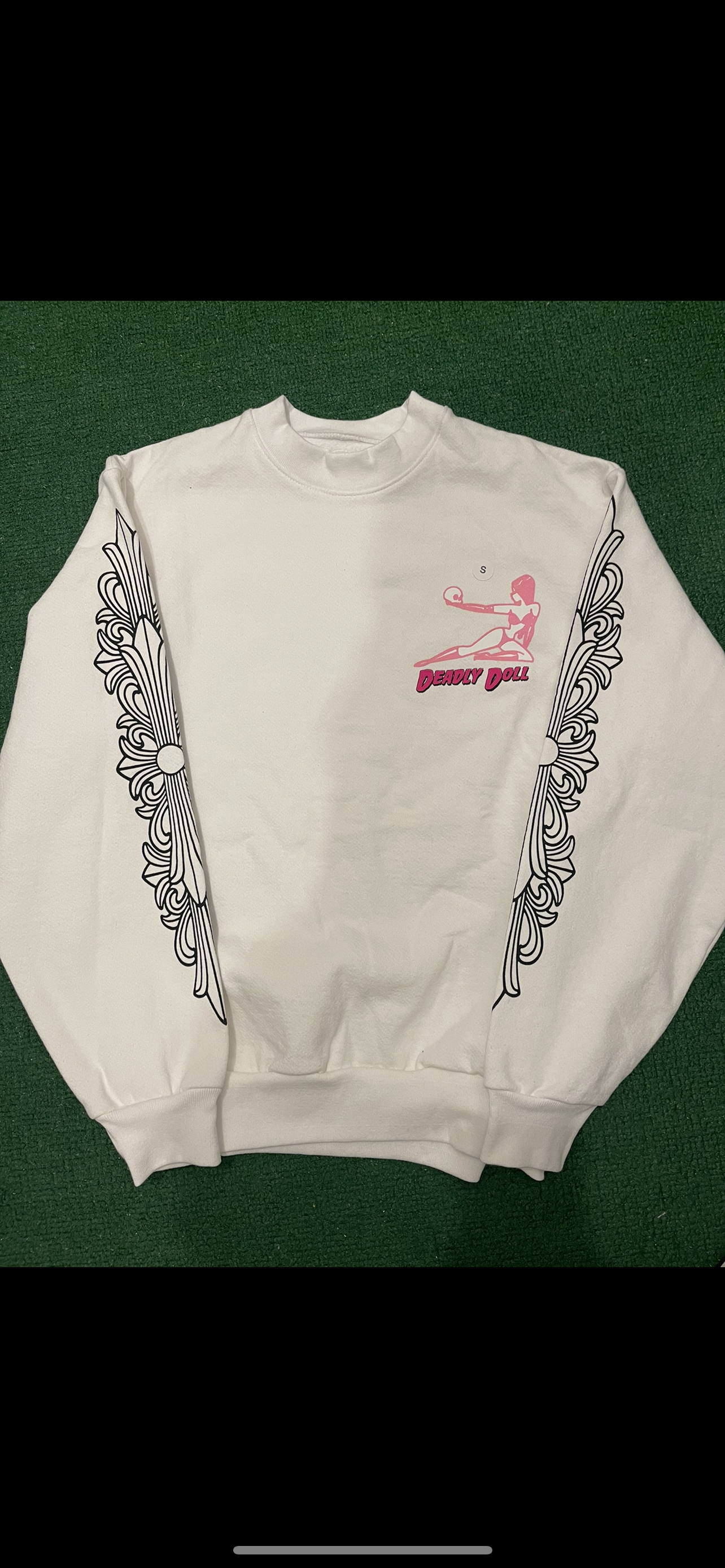 Chrome Hearts Deadly Doll Crewneck "Cry On Me"