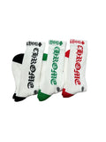 Chrome Hearts Socks (Black/Green/Red)