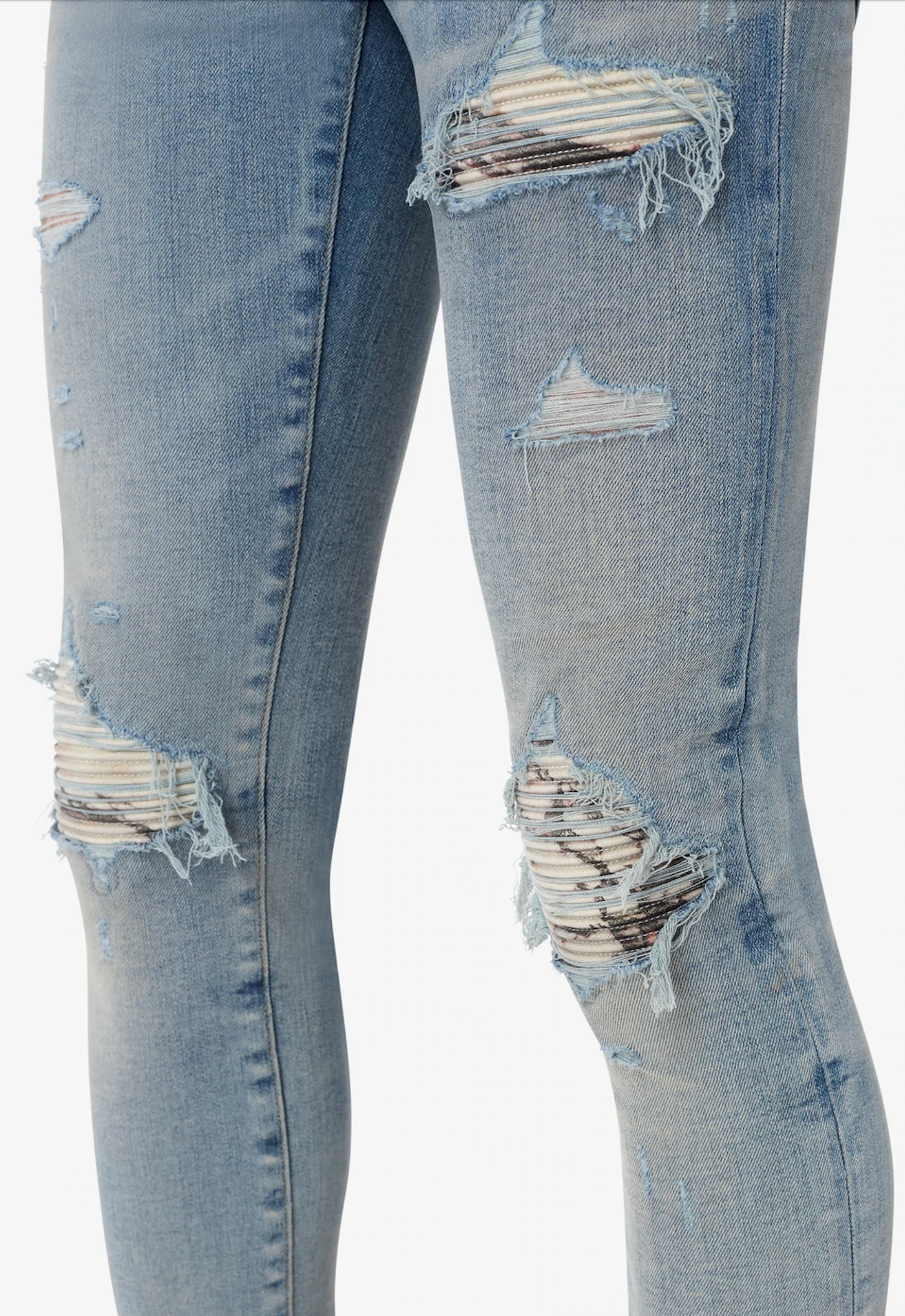 AMIRI Mx1 light blue jeans Marble