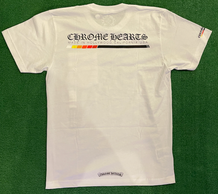 Chrome Hearts Racing Stripe Tee White