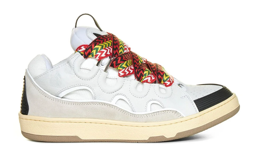 Lanvin Curb Sneaker White/Cream
