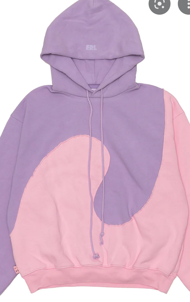 ERL Hoodie Pink/Purple