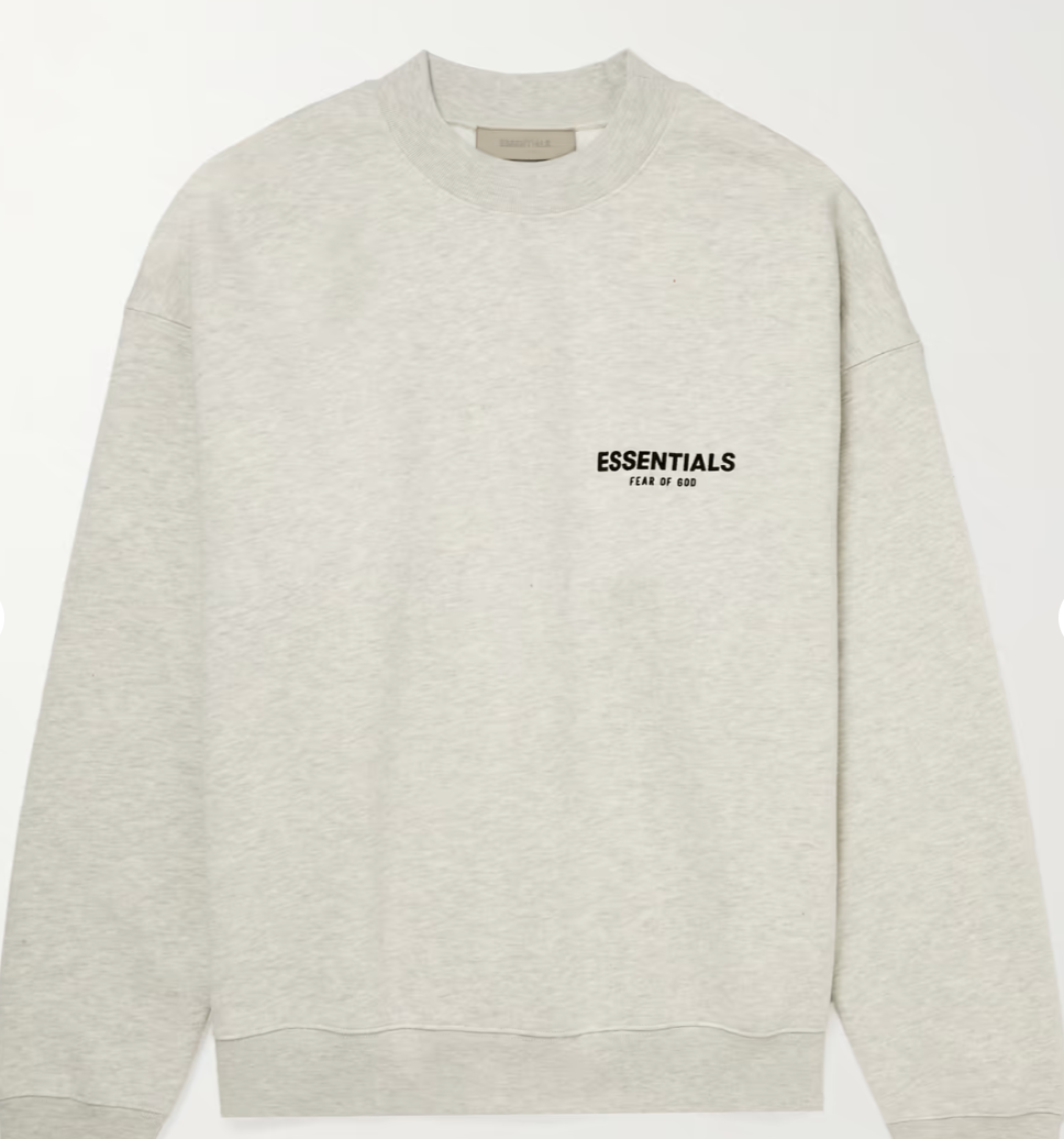 Essential Crewneck  Light Oatmeal
