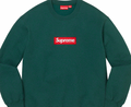 SUPREME Box Logo Crewneck Green