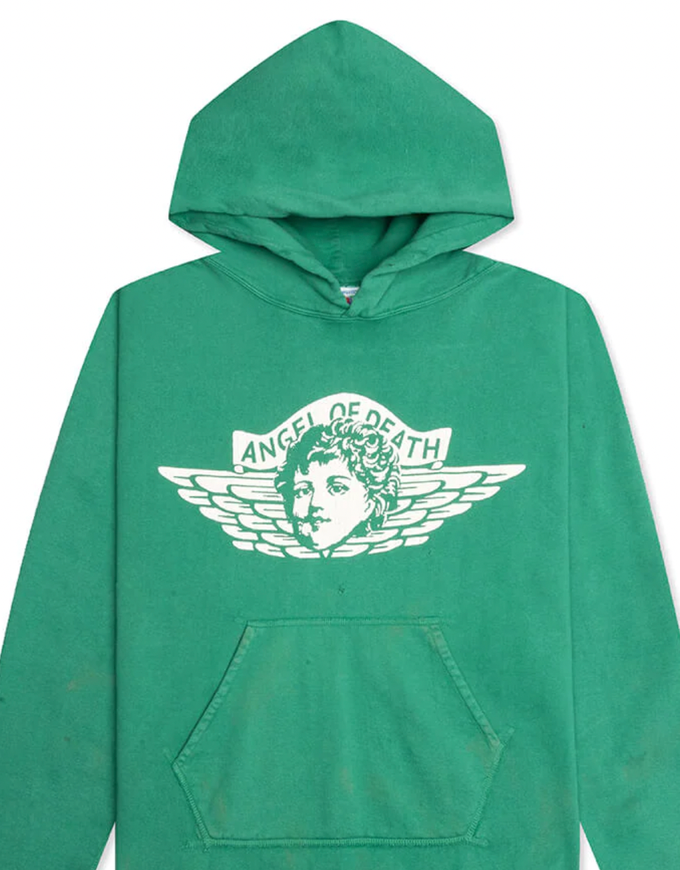 SAINT MICHAEL Angel Hoodie Green