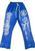 Hellstar Yoga Sweatpants Blue