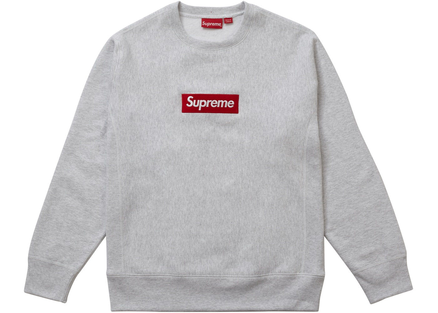Supreme Box Logo Crewneck (Grey)