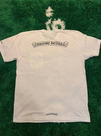 Chrome Heart Tee English Word (White)