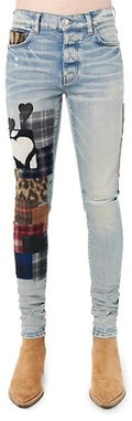 Amiri Artpatch Jeans (Light Blue)