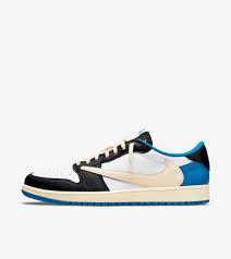 Air Jordan Retro 1 Travis Scott X Fragment Low