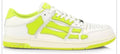 Amiri Skeleton low top sneakers (neon yellow/ white)