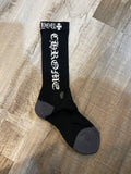 Chrome Logo Sock (Black/White)